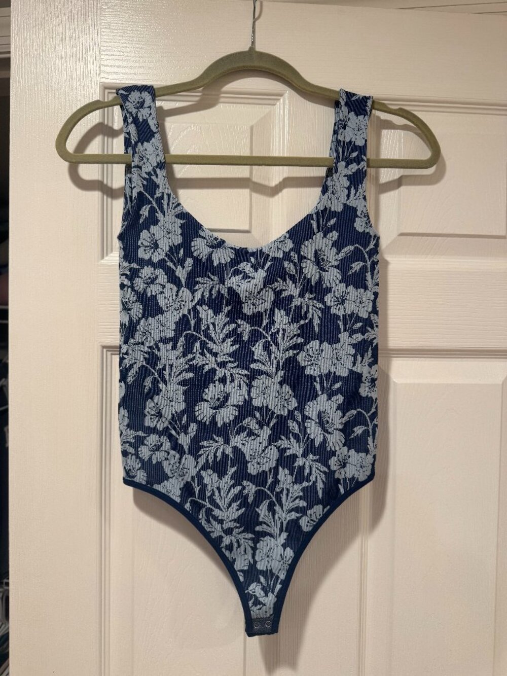 Free People floral bodysuit